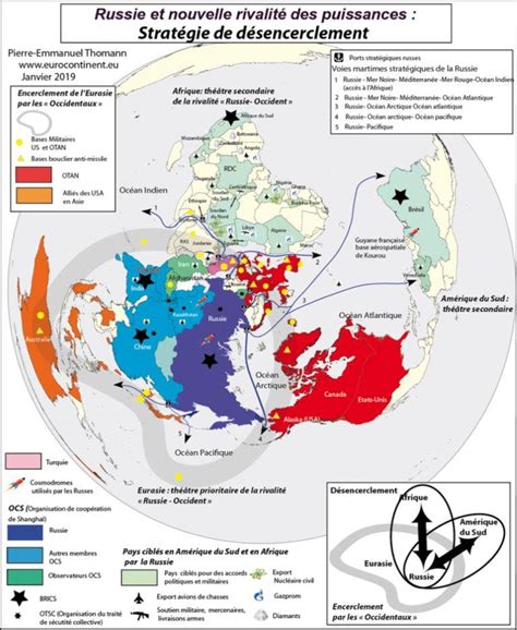 La Russie au centre de la nouvelle carte géopolitique du Monde