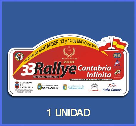 Pegatinas De Rally Para Coches Pegatinas De Rallies Con Nombre