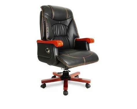 Leatherette High Back HP B105 Black Leather Boss Office Chair Fixed