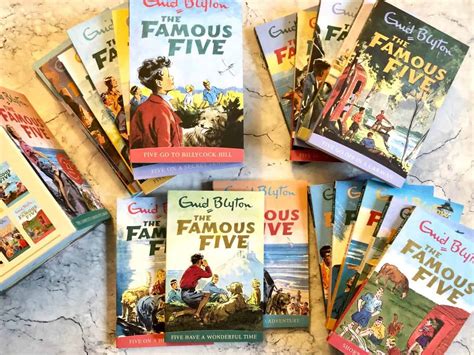 Enid Blyton Books The Famous Five Rachel Bustin