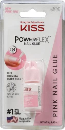 Kiss® Powerflex Pink Nail Glue 1 Ct Smith’s Food And Drug