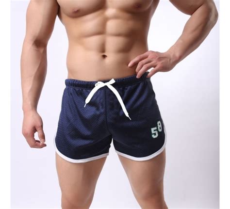 Gym Shorts Hombre Cortos Sexy De Moda Short Ejercicio Playa Mercado Libre