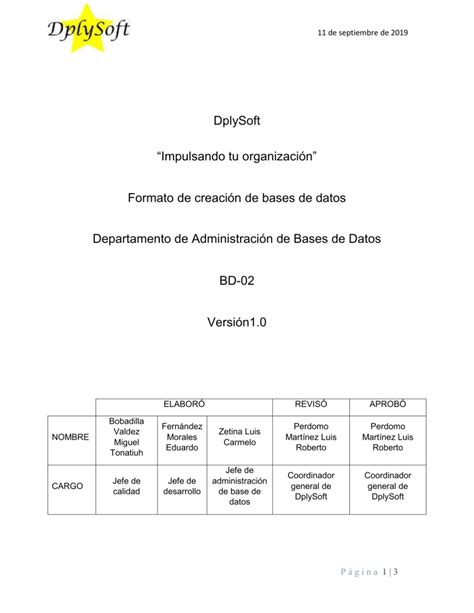 BD 02 Formato De Creacin De Bases De Datos