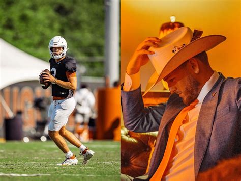 Quinn Ewers Shows Off His Dapper Look In Texas Jersey As Longhorns