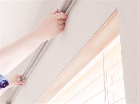 How To Install Curtain Rods On Concrete Ceiling Shelly Lighting