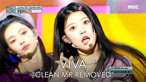 CLEAN MR Removed ILLIT 아일릿 Lucky Girl Syndrome Show MusicCore