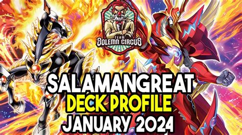 Yu Gi Oh Salamangreat Deck Profile January 2024 Youtube