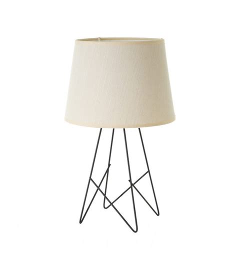 Lampe Poser En Bois Et Abat Jour Blanc Maxime Wadiga