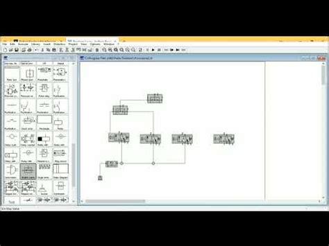 Membuat Rangkaian Pneumatik Dan Hidrolik Youtube