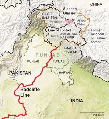 History of the India-Pakistan Border | Geograph...