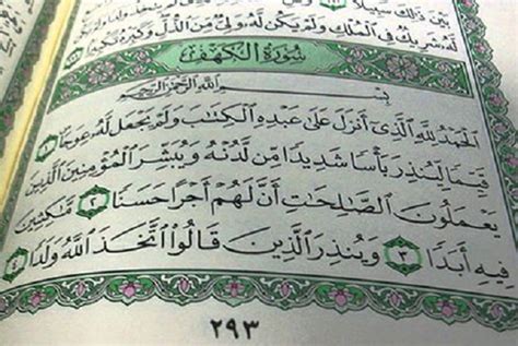 Surat Al Kahfi Ayat Arab Latin Arti Keutamaan Tafsir Riset