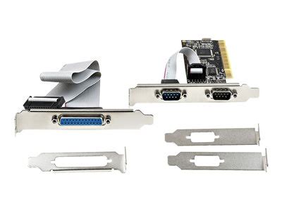 Startech Pci Serial Parallel Combo Card With Dual Serial Rs