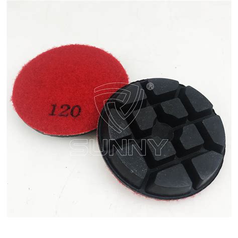 3 Inch 80mm Diamond Resin Polishing Pad For Concrete Marble Granite