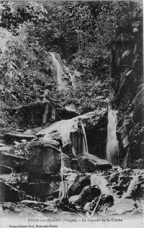 Raon Sur Plaine La Cascade De La Cr Che Carte Postale Ancienne Et