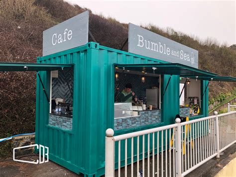 Shipping Container Coffee Shop Design Converted Shipping Container