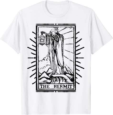 VINTAGE TAROT CARD T SHIRT THE HERMIT CARD OCCULT SHIRT Sold By Cake