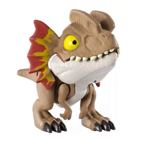 Mattel JURASSIC WORLD Mini Figurka Snap Squad Dilofozaur GJR09