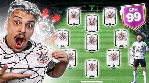 Tim O Absurdo Montei O Melhor Time Do Corinthians No Fc Mobile