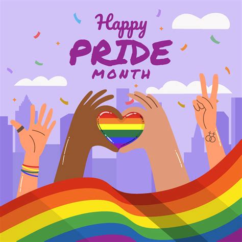 Happy Pride Month Concept Vector Art At Vecteezy