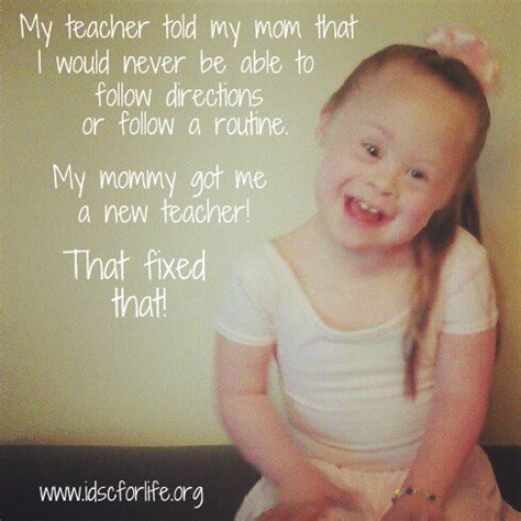 Down Syndrome Inspirational Quotes. QuotesGram