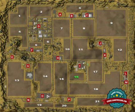 Map Of Westbridge Hills Farming Simulator Game Guide