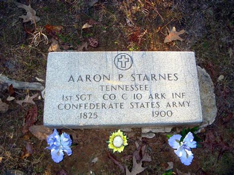 Aaron Pinckney Starnes 1825 1900 Find A Grave Memorial