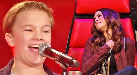 Talented Boy Wows Voice Judges With Exceptional Cant Help Falling