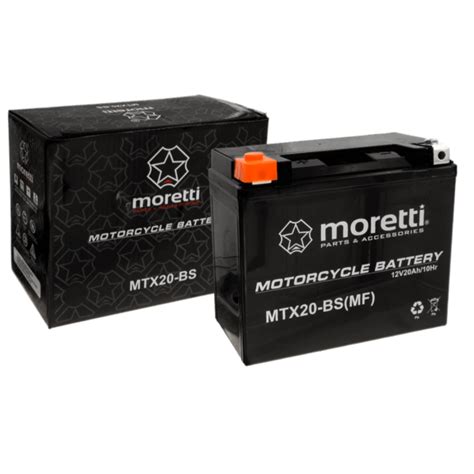 Akumulator AGM GEL MTX20 BS Moretti 12V 20Ah 270A L Sklep