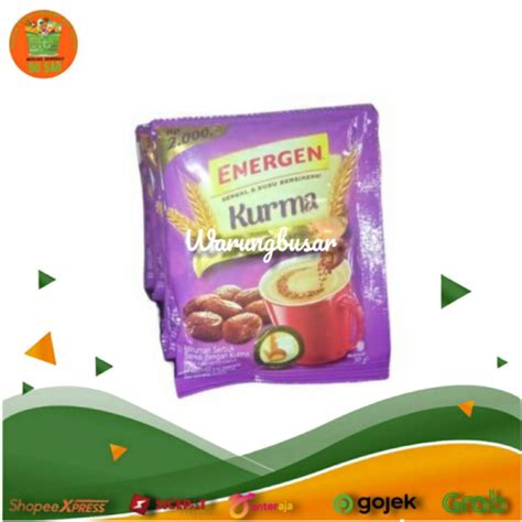 Jual Energen Kurma 1 Renceng 10 X 30 Gram Shopee Indonesia