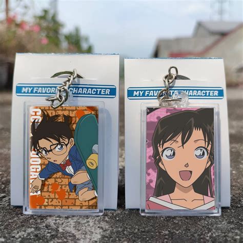 Jual Keychain Anime Detective Conan Ganci Anime Gantungan Kunci