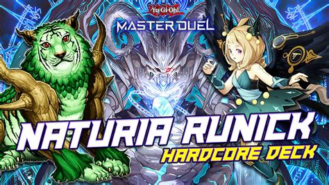 Master Duel Naturia Runick Deck Full Combo Negate Spell Unlimited