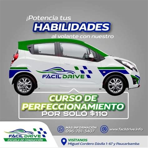 Curso de Perfeccionamiento 100 Práctico Escuela de Conducción FACILDRIVE