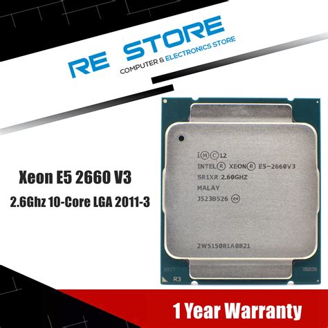 Intel Xeon E5 2660 V3 Processor Sr1xr 2 6ghz 10 Core 105w Socket Lga