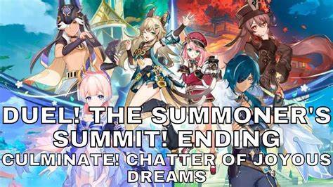 GENSHIN IMPACT DUEL THE SUMMONER S SUMMIT PART 4 END CULMINATE