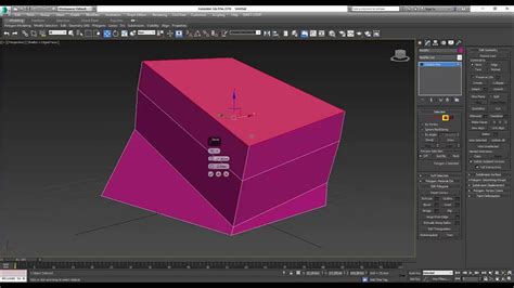 Ders 9 3ds Max Polygon Modelleme Editable Poly Edit Polygons GİRİŞ