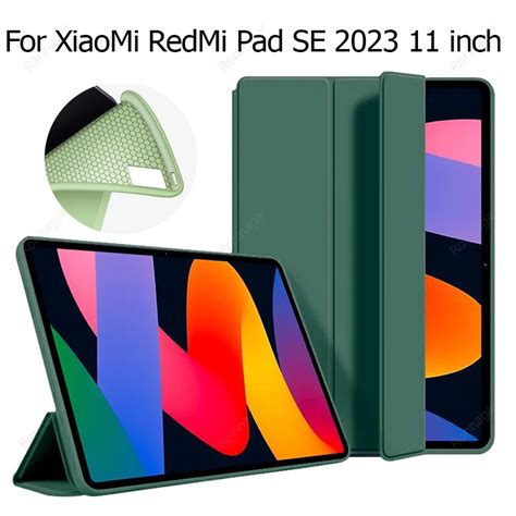 Tuis Pour Tablettes Trois Volets Pour Xiaomi Redmi Pad SE 11 2023