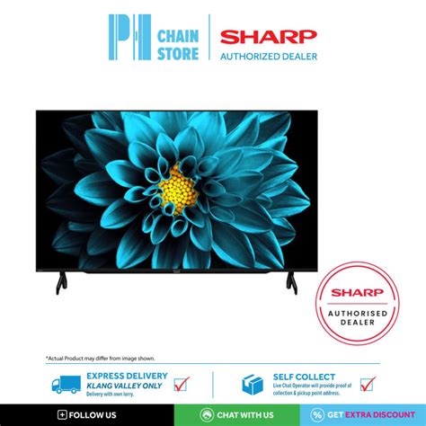 DELIVERY FOR KL SGR ONLY SHARP 4TC50DK1X 4TC60DK1X 50 60 4K UHD