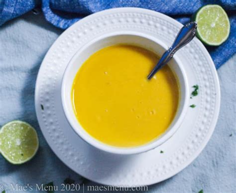 Instant Pot Spiced Butternut Squash Soup Maes Menu