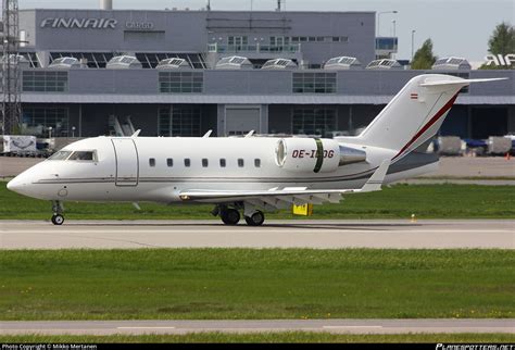 Oe Idg Global Jet Austria Bombardier Cl 600 2b16 Challenger 604 Photo