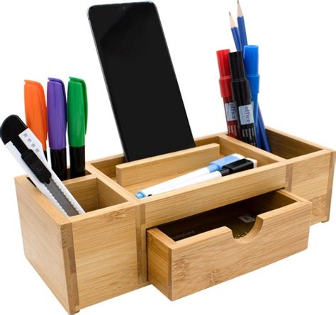 Prezza Bureau Organizer Met Telefoonhouder Pennenhouder Pennenbak