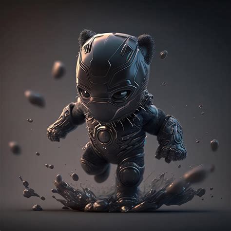 Baby Black Panther by klashmetaverse on DeviantArt