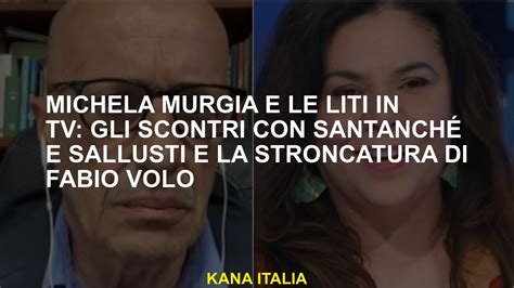 Michela Murgia e i litigi in TV gli con Santanché e Salusti e il bene