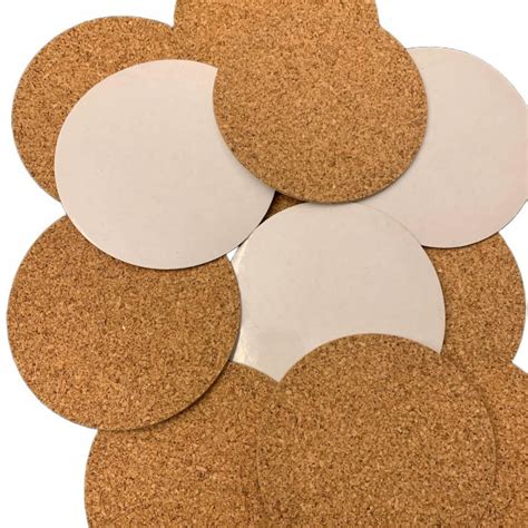 3 Inch Self Adhesive Cork Circles Jelinek Cork