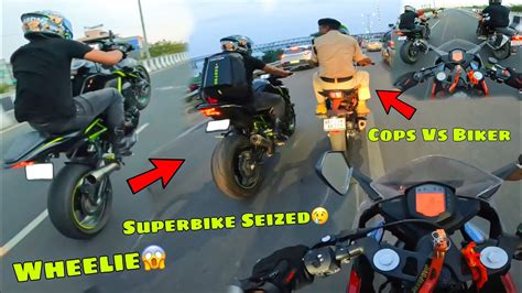 Evening Ride Superbike Seized Crazy Wheelie On Z Z Vs