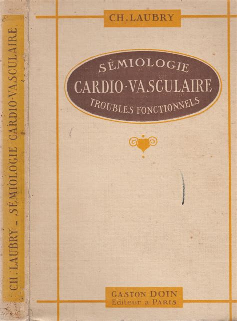 Leçons de Sémiologie Cardio Vasculaire Les Troubles Barnebys