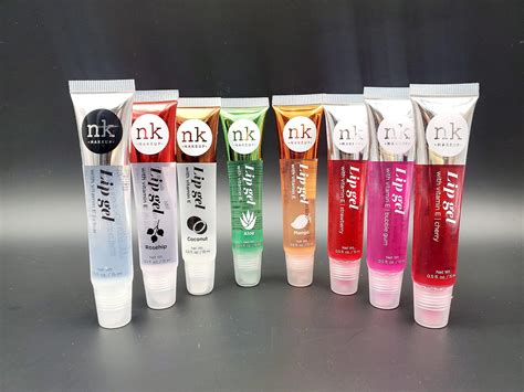 Nicka K New York 5 Pack Nk Lip Gel With Vitamin E Bubble Gum Argan Strawberry