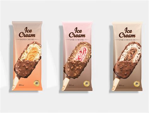 Ice-Cream Packaging Design. on Behance