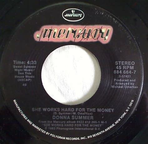 Donna Summer – She Works Hard for the Money (Edited 7" Version) Lyrics | Genius Lyrics