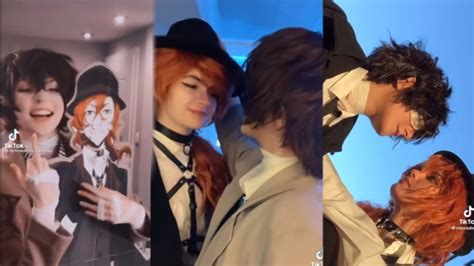 Bungo Stray Dogs Cosplay Tiktok Compilation | Soukoku | Dazai & Chūya | 4 | - YouTube