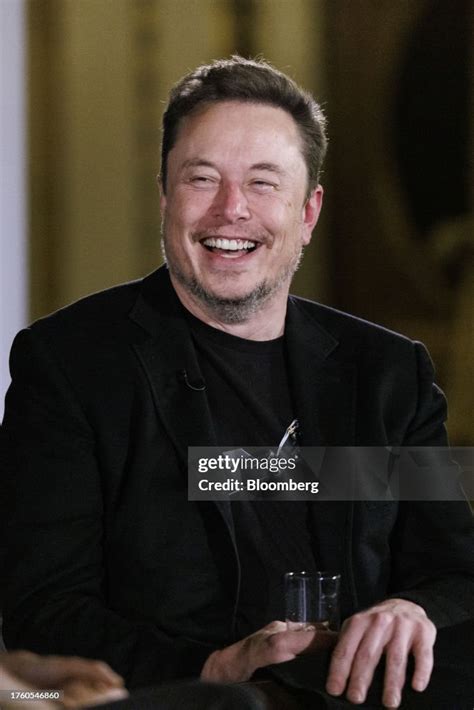 Elon Musk, chief executive officer of Tesla Inc., during a fireside ...